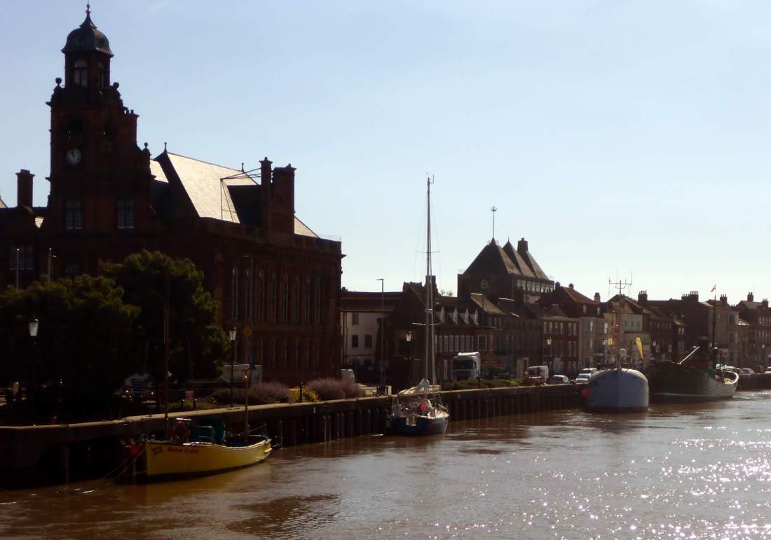 Day121 Moored at Great Yarmouth town quay