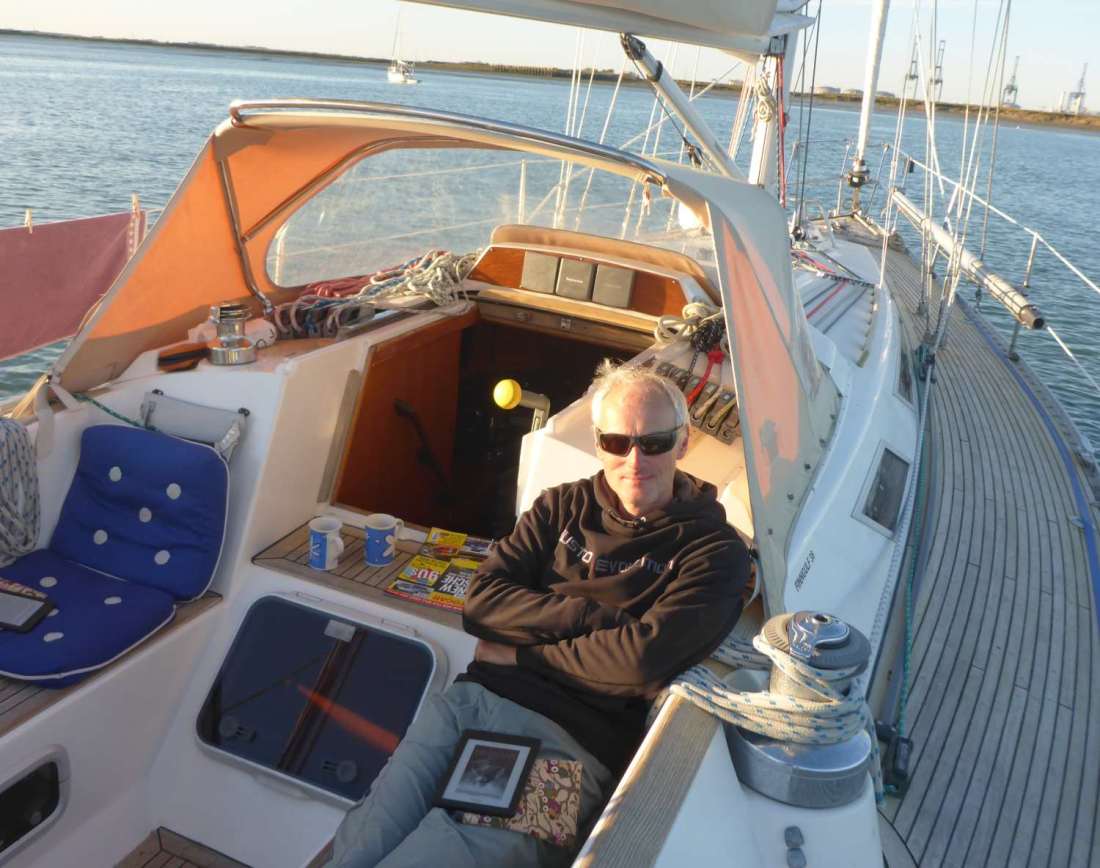 Day132 Relaxing at anchor